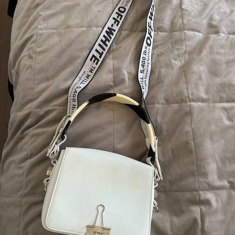 Off-White White Crossbody Bag